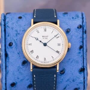 2000 Breguet Classique 5910 White Dial 18k Yellow Gold 34mm