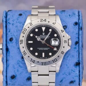 1994 Rolex Explorer II 16570 Black Dial Stainless Steel Oyster Box Papers 40mm