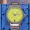 Oris Pro Pilot x Kermit 01 400 7778 7157 front dial view