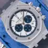 2016 Audemars Piguet Royal Oak Chronograph 26326ST.OO.D027CA.01 White dial Steel 41mm — Palazzo Watches & Gems