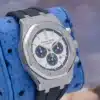 2016 Audemars Piguet Royal Oak Chronograph 26326ST.OO.D027CA.01 White dial Steel 41mm — Palazzo Watches & Gems