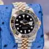 2023 Rolex GMT-Master II 126713GRNR Black dial Yellow Gold & Steel — Palazzo Watches & Gems