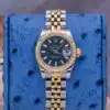 2009 Rolex Lady Datejust 179173 Blue dial Yellow Gold & Steel 26mm — Palazzo Watches & Gems
