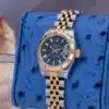 2009 Rolex Lady Datejust 179173 Blue dial Yellow Gold & Steel 26mm — Palazzo Watches & Gems