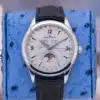 2017 Jaeger-LeCoultre Master Calendar Q1558421 Silver dial Steel — Palazzo Watches & Gems