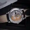 2017 Jaeger-LeCoultre Master Calendar Q1558421 Silver dial Steel — Palazzo Watches & Gems