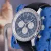 2021 Breitling Navitimer 1 B01 Chronograph 46 AB0127211C1P1 Blue dial Steel 46mm — Palazzo Watches & Gems