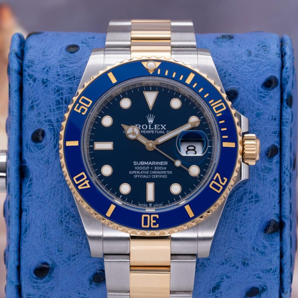 2023 Rolex Submariner Date 126613LB Blue Dial Yellow Gold & Steel Full Set 41mm