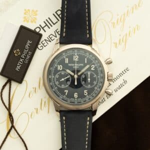 2026 Patek Philippe Complications Chronograph 5172 White Gold / Blue 5172g-001 Blue dial White Gold 41mm