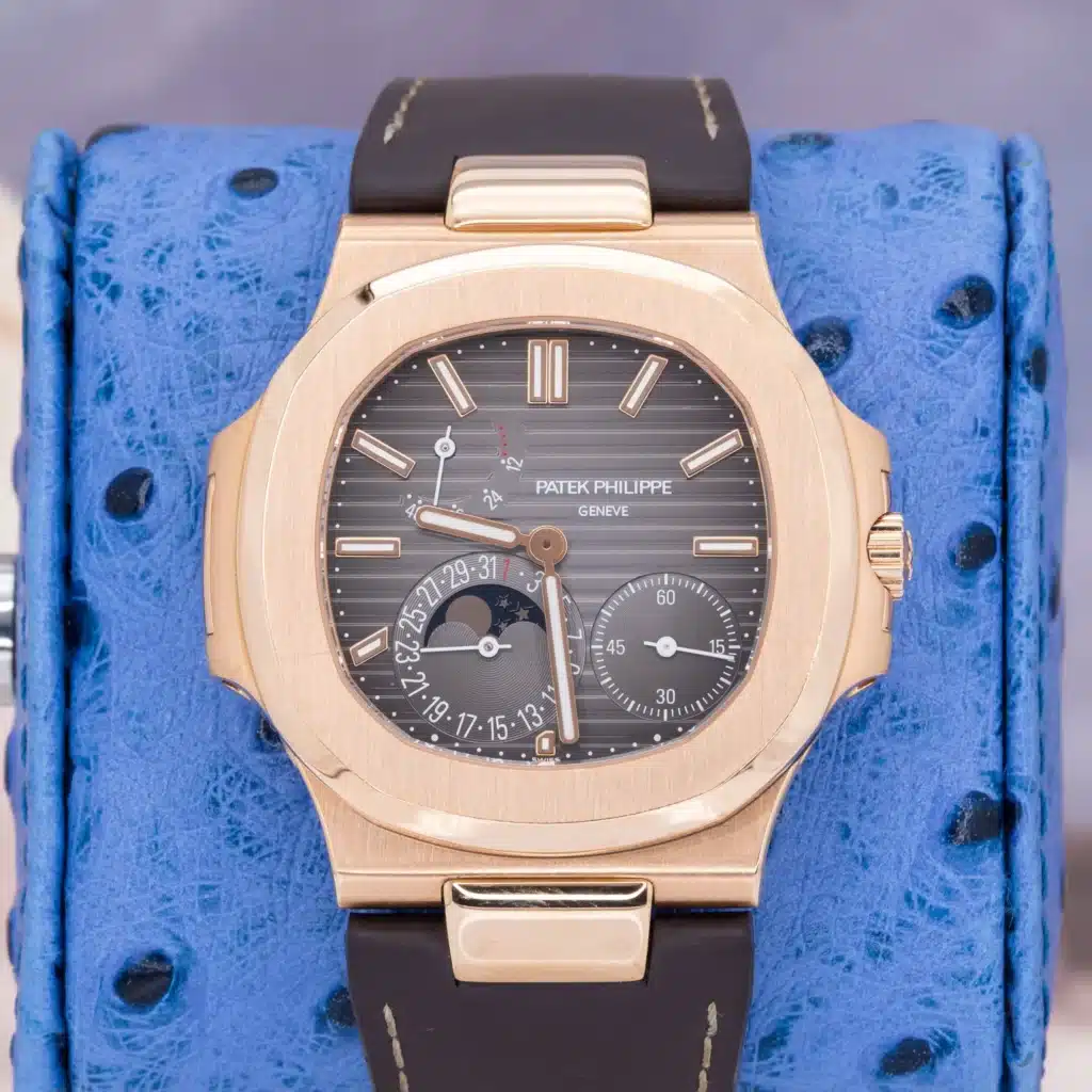 2009 Patek Philippe Nautilus 5712R-001 Slate Dial Rose Gold Full Set