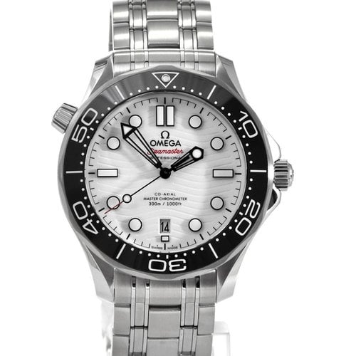 2024 Omega Seamaster Diver 300 M 210.30.42.20.04.001 White dial Steel 42mm — Palazzo Watches & Gems