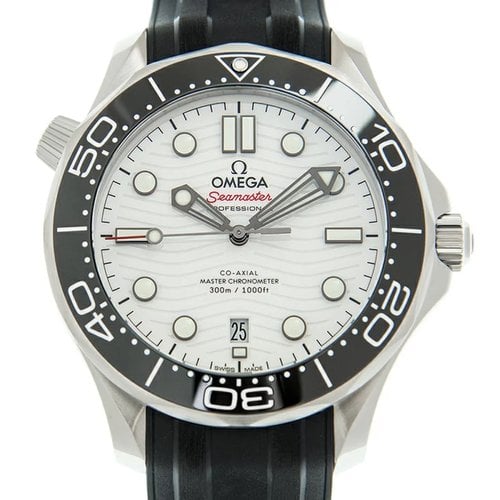 2025 Omega Seamaster Diver 300 M 210.32.42.20.04.001 White dial Steel 42mm — Palazzo Watches & Gems