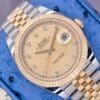 2022 Rolex Datejust 41 126333 Gold dial GoldAndSteel 41mm — Palazzo Watches & Gems
