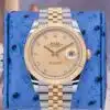 2022 Rolex Datejust 41 126333 Gold dial Yellow Gold & Steel 41mm — Palazzo Watches & Gems