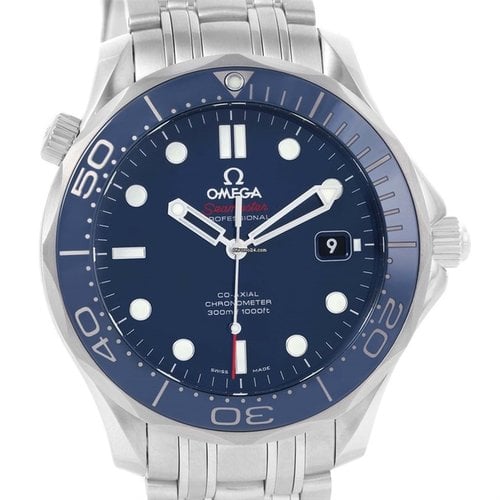 2025 Omega Seamaster Diver 212.30.41.20.03.001 Blue Dial Steel Box & Papers 41mm