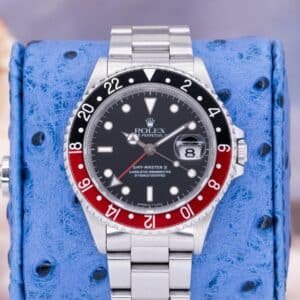 1995 Rolex GMT-Master II "Coke" 16710 Black Dial Steel Papers 40mm