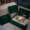 2022 Rolex Datejust 41 126333 Gold dial GoldAndSteel 41mm — Palazzo Watches & Gems