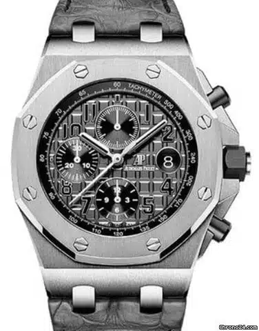 Audemars Piguet Royal Oak Offshore Chronograph 26470ST.OO.A104CR.01 Grey Dial Steel Box & Papers 42mm