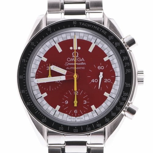 Omega Speedmaster Michael Schumacher 3510.61 Red Dial Steel 39mm