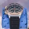 2026 Breitling Super Chronomat B01 44 UB0136251L1S1 Green dial Red Gold & Steel 44mm — Palazzo Watches & – photo 11 of 11