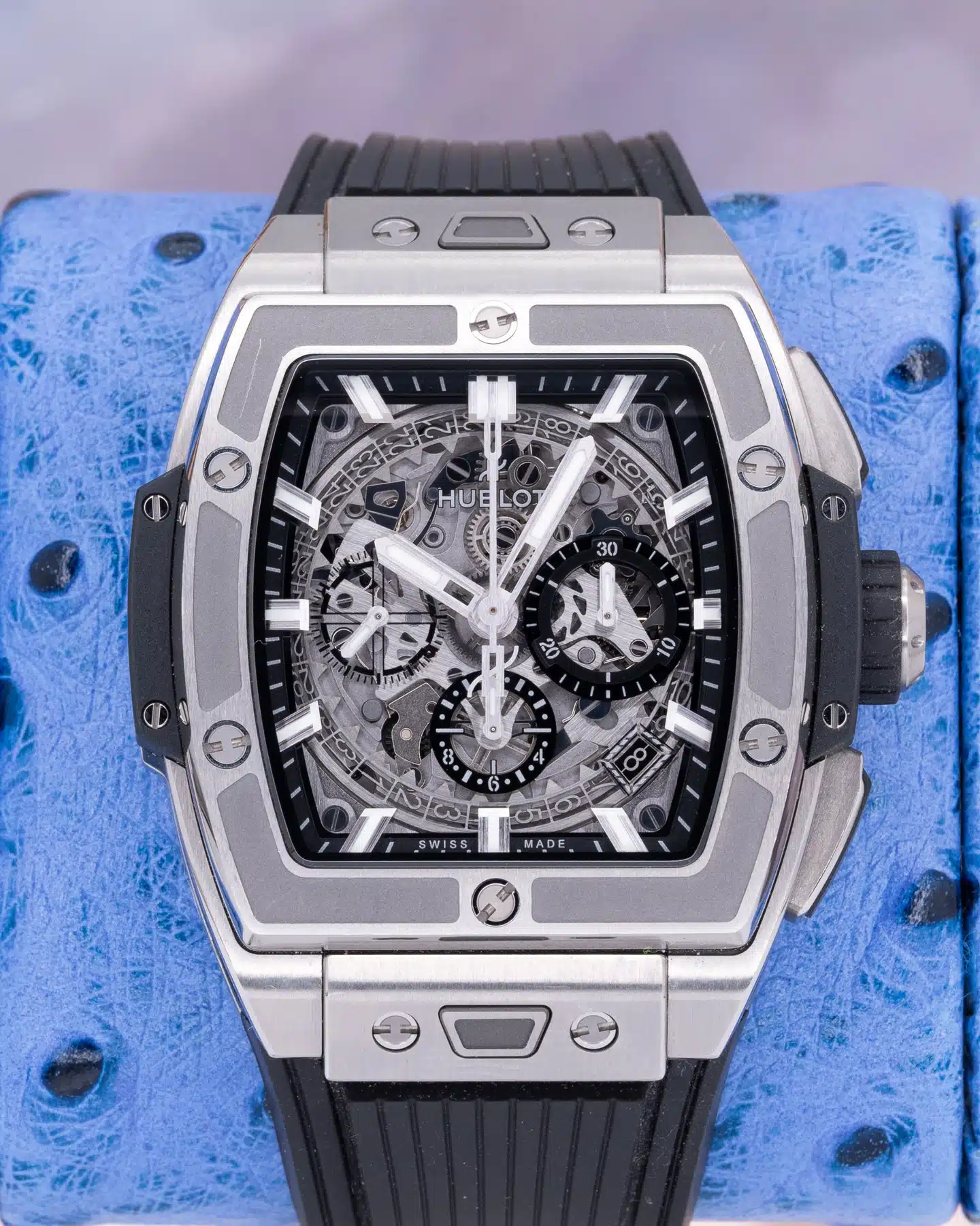 Hublot Spirit of Big Bang 642.NX.0170.RX, transparent dial, titanium — Palazzo Watches & Gems