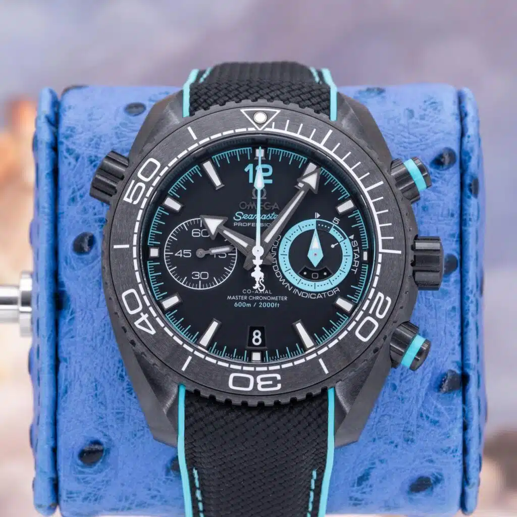 Omega Seamaster Planet Ocean Chronograph Entz Deep Black 215.92.46.51.01.003 Black Dial Ceramic Box & Papers 45.5mm 2026