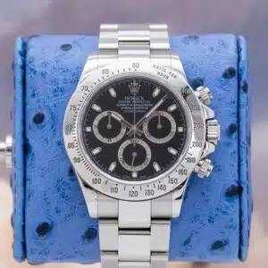 2006 Rolex Daytona 116520 Black dial Steel 40mm — Palazzo Watches & Gems – photo 1 of 11