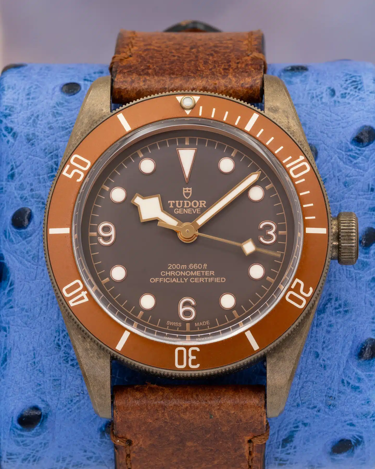 Tudor Black Bay Bronze 79250BM, brown dial — Palazzo Watches & Gems